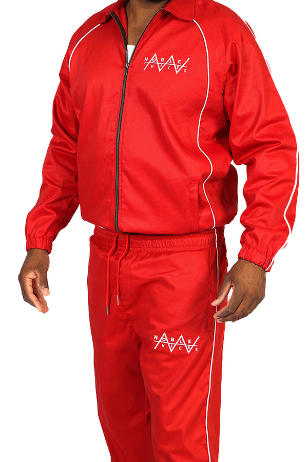 Noble Vices Harrington Casual Suits (Red)