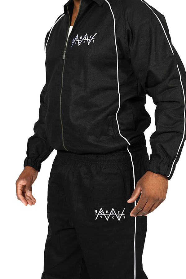 Noble Vices Harrington Casual Suits (Black)