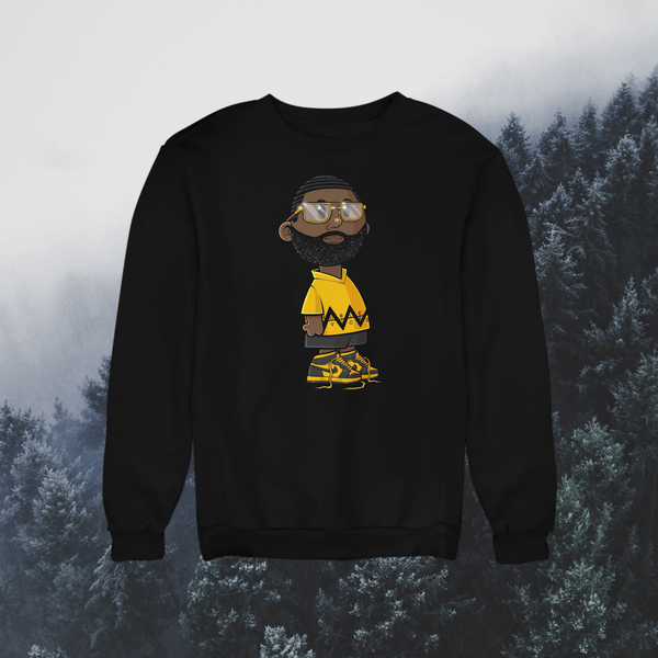Noble Vices BROWN CHARLIE Crew Neck Sweatshirt