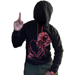 "FINAL TOUCH" PUFFER PRINT HOODIE