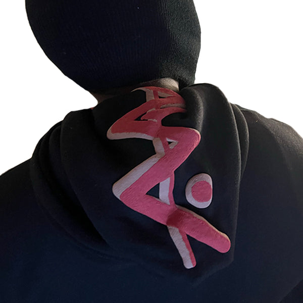 "FINAL TOUCH" PUFFER PRINT HOODIE