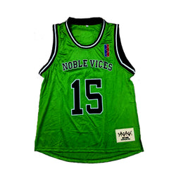 Noble Vices Basketball Jersey - Green