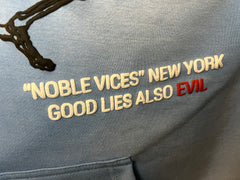 "GOOD LIES ALSO EVIL" PUFFER PRINT Hoodie and Pants Set