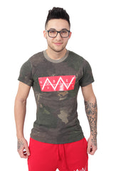 Noble Vices Red Logo Camo T-Shirt