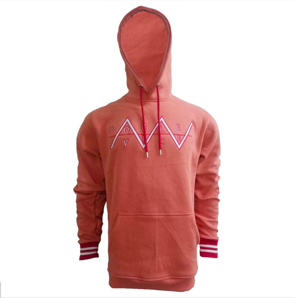 Noble Vices Pink and Red Flamingo Hoodie