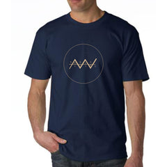 Noble Vices Circle Logo T-Shirt Blue