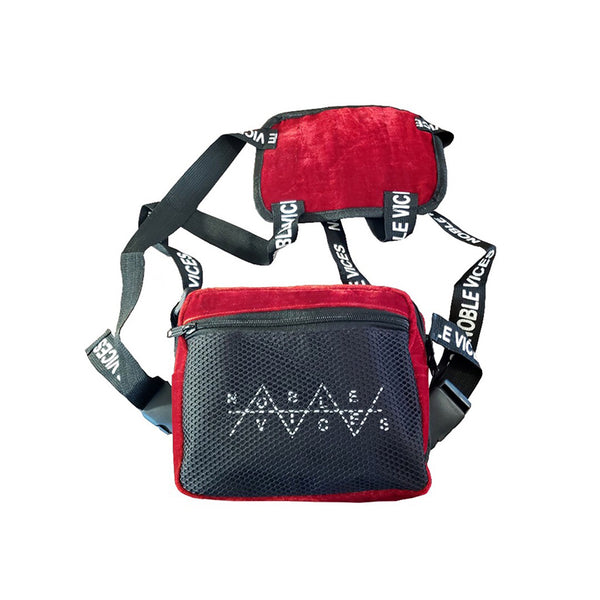 Noble Vices Red Velvet Chest Bags