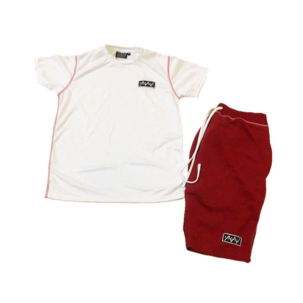Noble Vices Shorts Set - Red