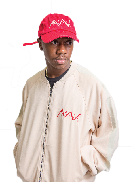 Tan and Red Duo-Tone Casual Jacket