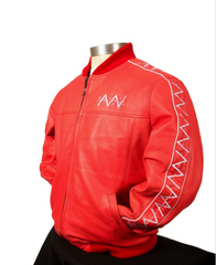 Noble Vices Custom Leather Jacket (Red)