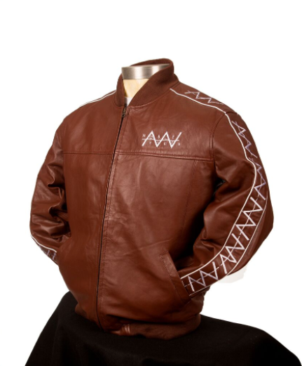 Noble Vices Custom Leather Jacket (Brown)