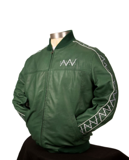 Noble Vices Custom Leather Jacket (Green)