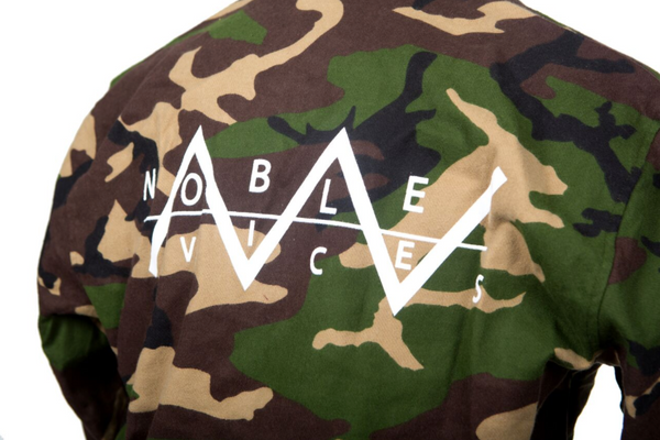 Noble Vices Camo Long Sleeve