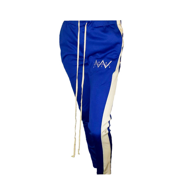 Royal Blue Long Drawstring Track Pants