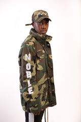 Noble Vices Lightweight Custom Painted Camo Jacket