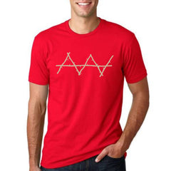 Noble Vices Thorns Logo T-Shirt - Red