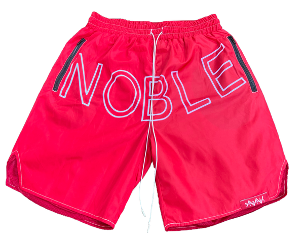 Red Noble Vices Casual Waterproof Shorts
