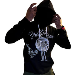 "MOONLIGHT" PUFFER PRINT HOODIE